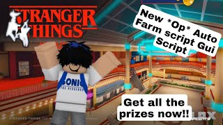 New Strangers things *Op* Auto farm Gui script | arceus x roblox scripts