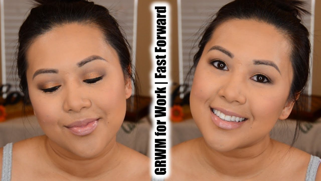 GRWM for Work - Fast Forward Style | Too Faced Semi Sweet Chocolate Palette makeup artist choice