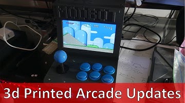 3d Printed RetroPie Arcade Project Updates!