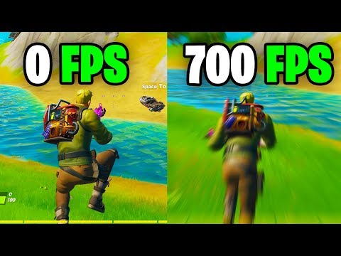 What It Feels Like To Play In 700 FPS - Fortnite Frame Rate Comparison 60 Vs 144 FPS Vs 240 FPS/hz