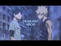 My hero academiaamvasmv izuku x bakugo  the greatest heroes