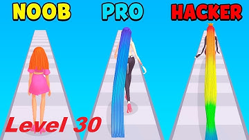 Hair Challenge in Best Result Gameplay iOS,Android Update All Trailers Game Mobile Level 30