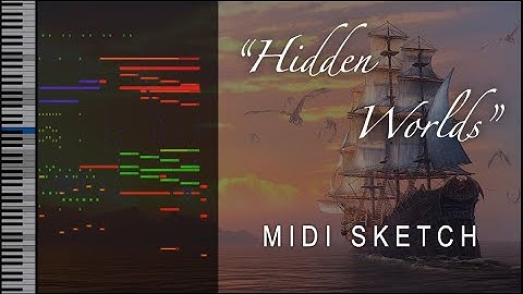 "Hidden Worlds" – Orchestral MIDI sketch (Logic Pro X)