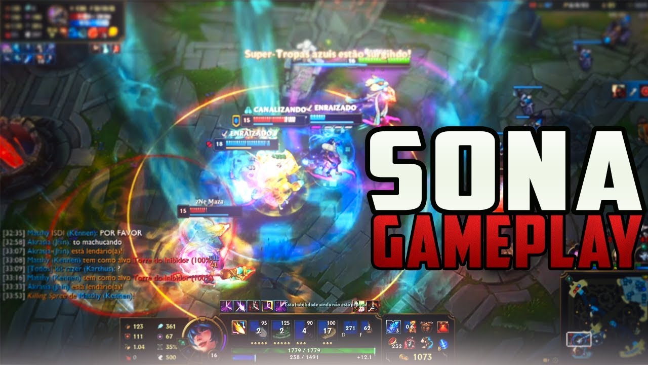 Md5 Main Sup Conta Smurf League Of Legends Lol Sona Gameplay Youtube