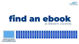 How To Find Ebooks With Western Libraries