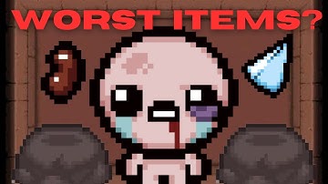Can you Beat The Binding of Isaac With The WORST ITEMS?