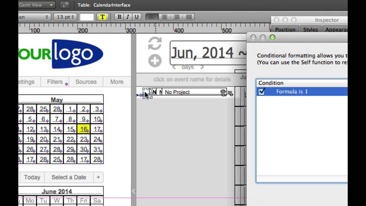 Filemaker Gantt Chart