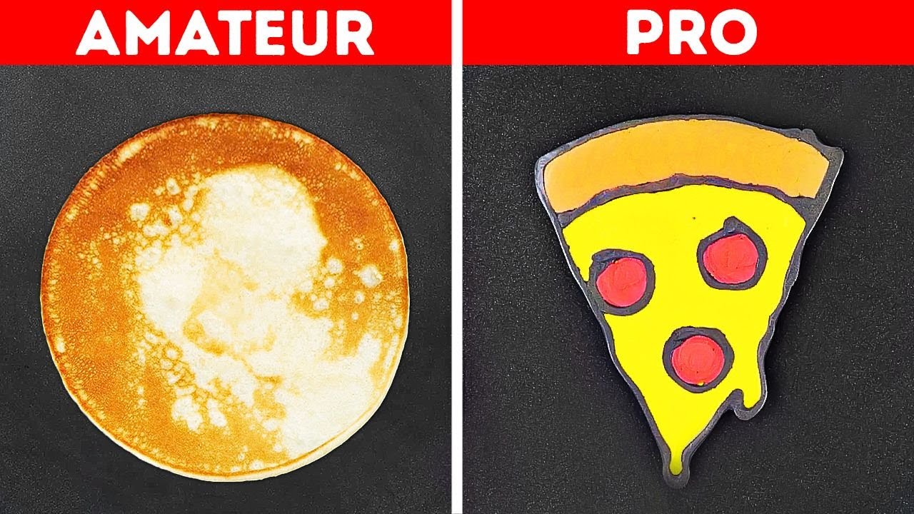 SATISFACTORIO ARTE CON HOT CAKES || SIMPLES Y DELICIOSAS RECETAS DE HOT CAKES