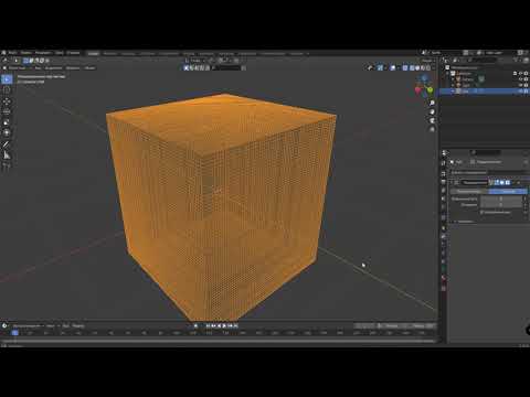 Как подразделить поверхность (увеличить количество граней) блендер 3д