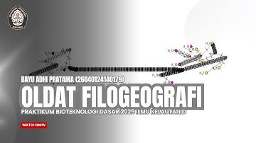 Olah Data Filogeografi Software MEGA, DNASP, Network