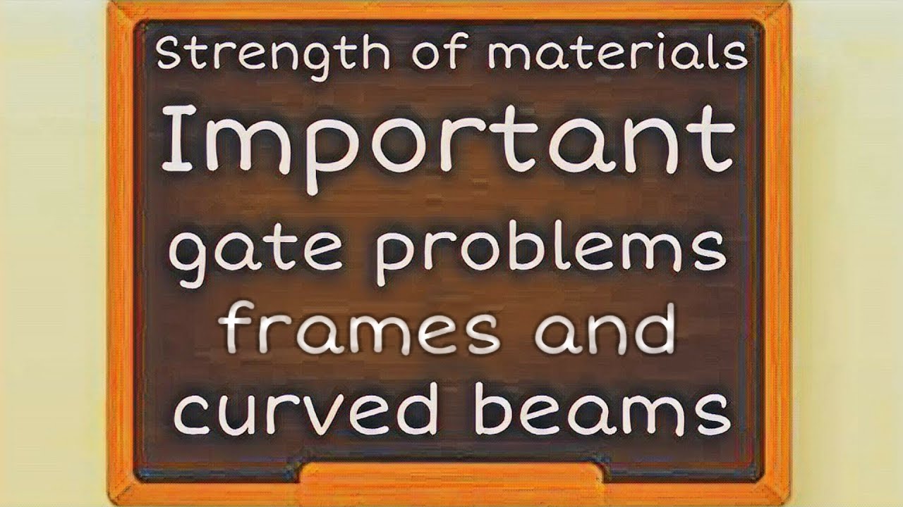 9. Strength of materials Tamil- SFD and BMD Gate Problems ...
