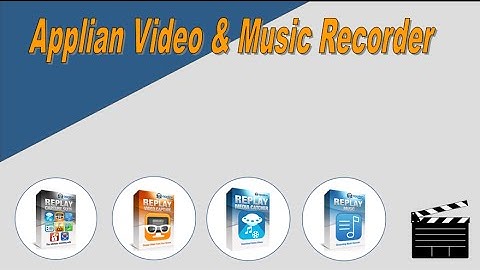 Applian Video and Music Capture