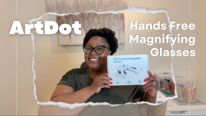 Unboxing ArtDot: Trouble Seeing? These Magnifiers Are The Answer! 