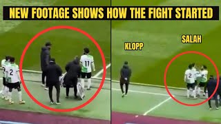 This is how Salah vs Jurgen Klopp Fight Started on the Touchline 😡😳 | West Ham | Liverpool Reactions