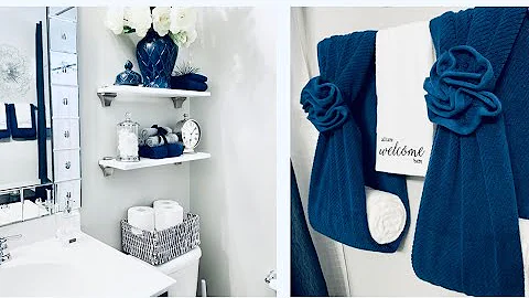 BATHROOM DECORATING IDEAS/TUB SHOWER/GUEST BATHROOM