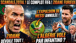 Algeria spills EVERYTHING: Infantino's intervention to keep Messi from getting a red card 😱 He pr...