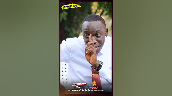 WE ARE READY TO TAKE POWER - MASERUKA ROBERT #bobiwine #thedirectshot #kyagulanyi #nup #museveni