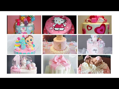 1yaş qız uşağı tortları 1 year old girl cakes  ￼