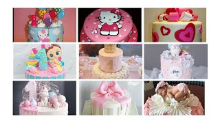 1yaş qız uşağı tortları 1 year old girl cakes  ￼