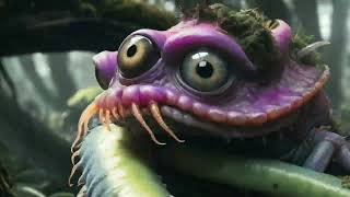 Nightmares in the Alien Jungle Phase 2 [Stable Diffusion+Deforum] 4K AI animation loop