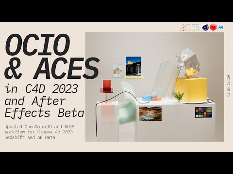 New ACES Workflow in Cinema 4D 2023 and After Effects Beta