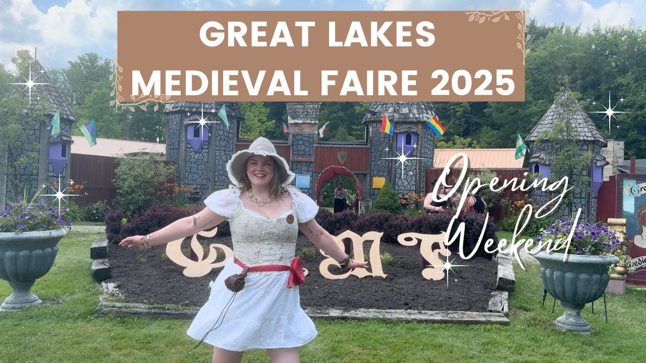 Enchanting MEDIEVAL MAGIC at Great Lakes Medieval Faire 2025!