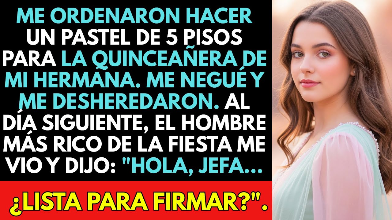 Mis Padres Me Trataron Como Su Sirvienta En La Quinceañera De Mi Hermana. Ella No Sabía Que Estaba..