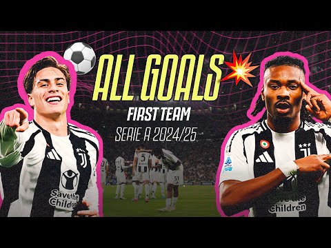 JUVENTUS Every GOAL From The 2024 25 SERIE A Season 