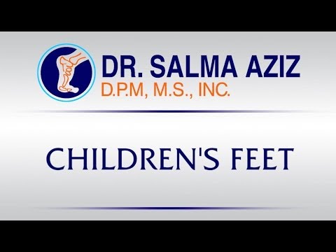 Pediatric Foot Doctor by Dr Salma Aziz at Foot and Ankle Specialty Group in Orange County