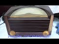 1952 Philco 6 Tube Radio Repair 52-942