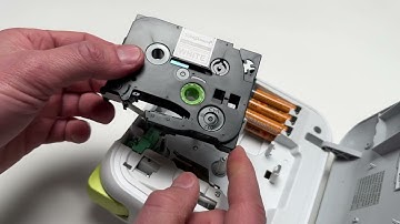 How To Remove The Tape From A Brother P-Touch Label Maker