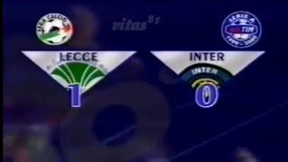 Lecce-Inter 1:0, 1999/2000 - Novantesimo Minuto