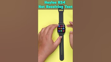 Haylou RS4 Not Receiving Text #short