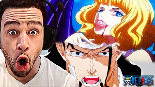 SHE'S A ROCK'S PIRATE CREW MEMBER?! 🤯 | One Piece Episode 1104 Reaction/Review!!!