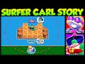 The Story of Surfer Carl & Buzz's Water Park | Brawl Stars Story Time | Cosmic Shock