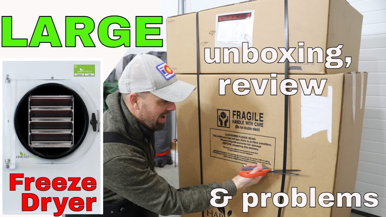 HARVESTRIGHT Large Freeze Dryer Review, Unboxing and Problems YouTube