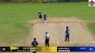 CRICSTARS WEEKDAY CRICKET  TOYRNAMENT S - 10 ( ENGINNERS 11 vs ELITE EAGLES )