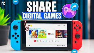 Nintendo Switch Virtual Game Cards Explained! Share Digital Games Easily!