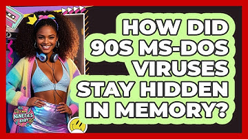 How Did 90s MS-DOS Viruses Stay Hidden In Memory? - I