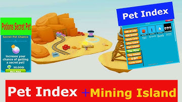 *NEW UPDATE* TAPPING SIMULATOR [ PET INDEX] NEW MINING ISLAND! -    ROBLOX