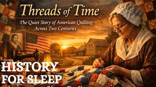 Threads of Time: The Quiet Story of American Quilting Across Two Centuries | History For Sleep