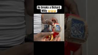 He Drops A 27,000 Watch