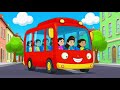 The Wheels on the Bus – Fun Cartoon Kids Video | Colorful Animated Bus Adventure