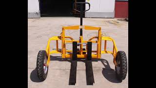Rough Terrian Pallet Truck #palletjack #heavyduty #outdoorequipment #rough-terrain #construction