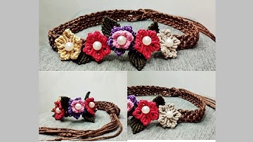 Macrame DIY : Make a Stunning Flower Headband