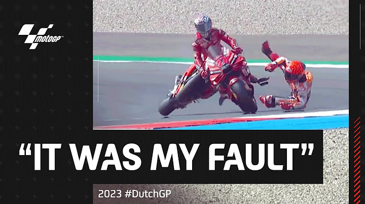 Wounded warriors Marquez and Bastianini talk their Q1 collision 💥 | 2023 #DutchGP