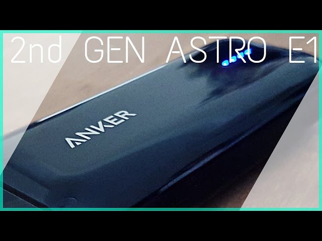 ANKER 2nd Gen Astro E1 power bank review