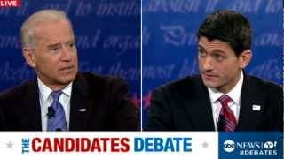 Vice Presidential Debate 2012: Joe Biden to Romney-Ryan on Economy: 'Just Get Out of the Way'