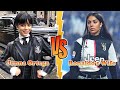 Jenna ortega vs ronaldos wife georgina rodriguez transformation  from baby to 2024