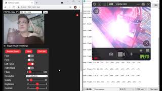 ESP32-CAM Mediapipe Holistic. Change the distance between thumb and forefinger to control the flash.